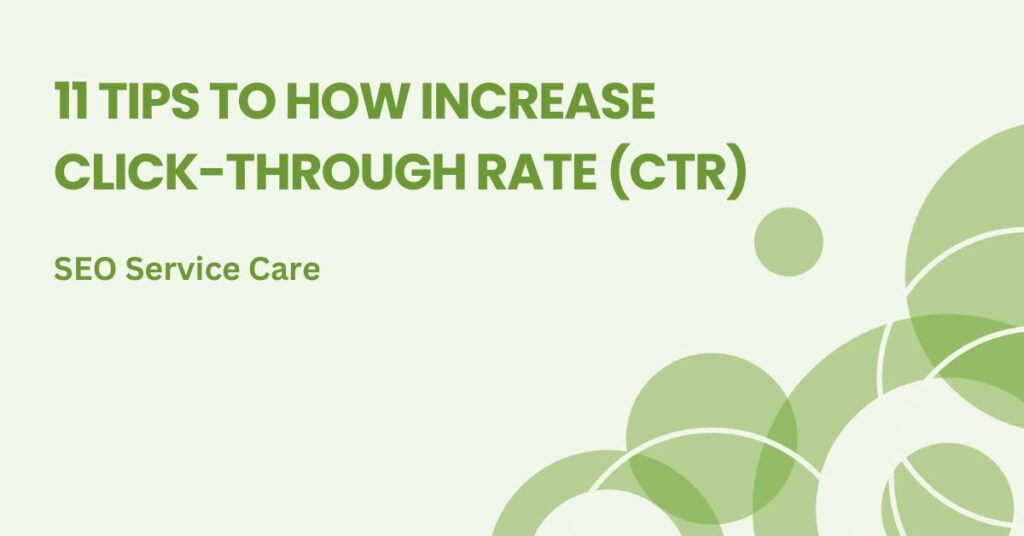 How Increase Click-Through Rate