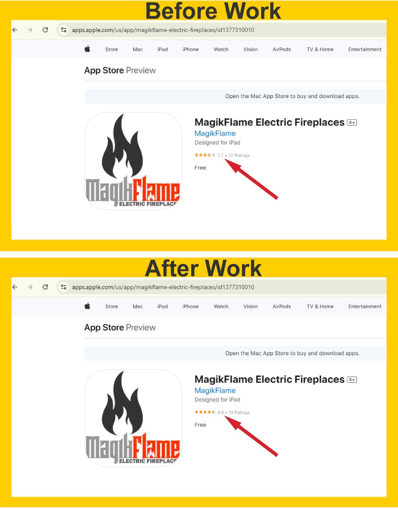 Apple Review For Magikflame Electric Fireplaces