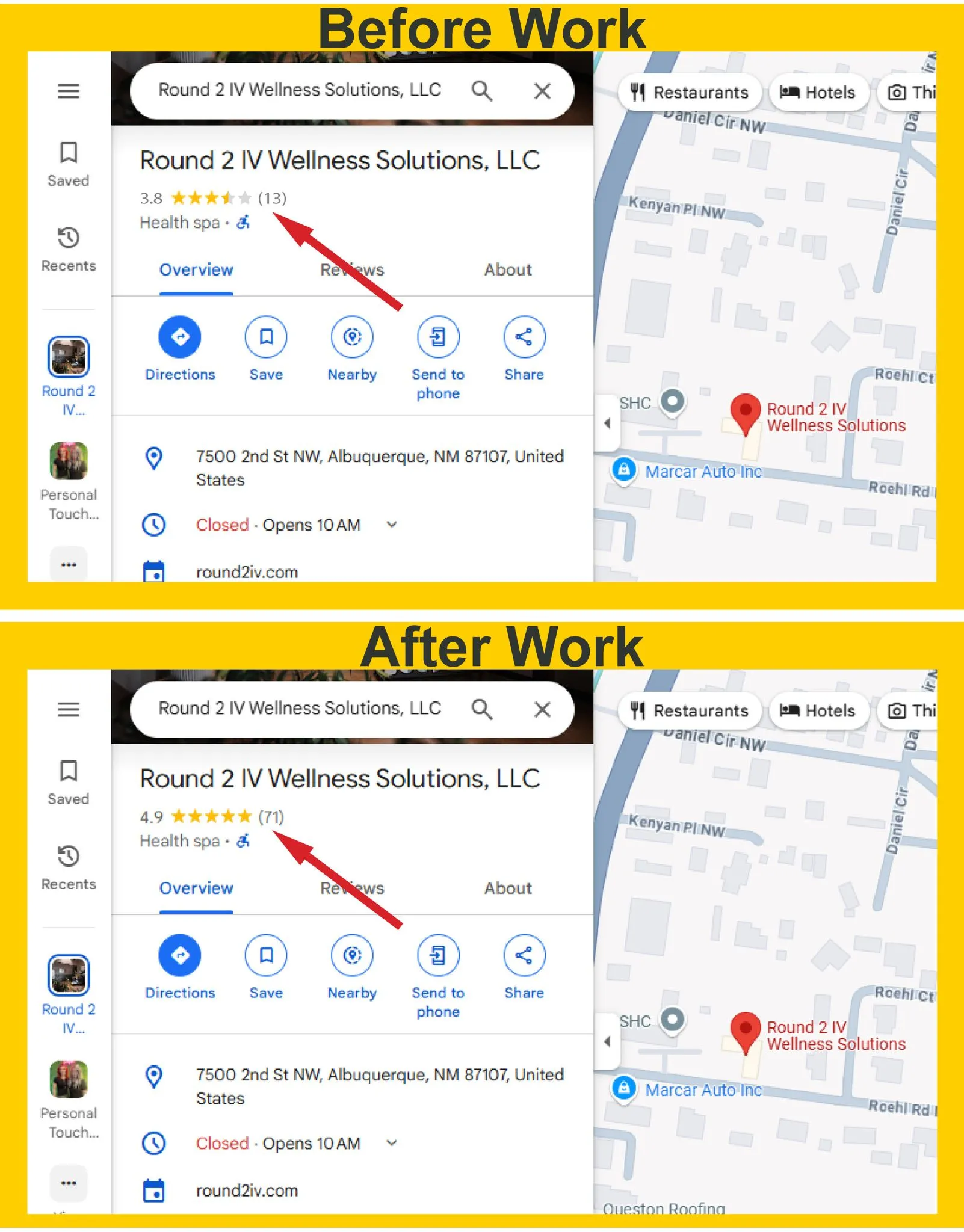 Google Review For Round 2 IV