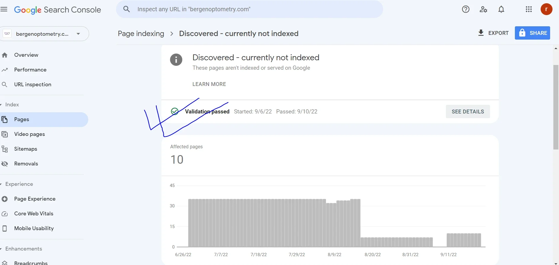 GSC- Not index issue fixed
